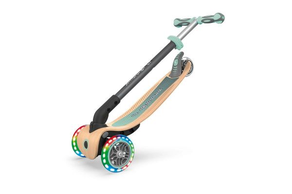 Самокат GLOBBER PRIMO FOLDABLE WOOD LIGHTS